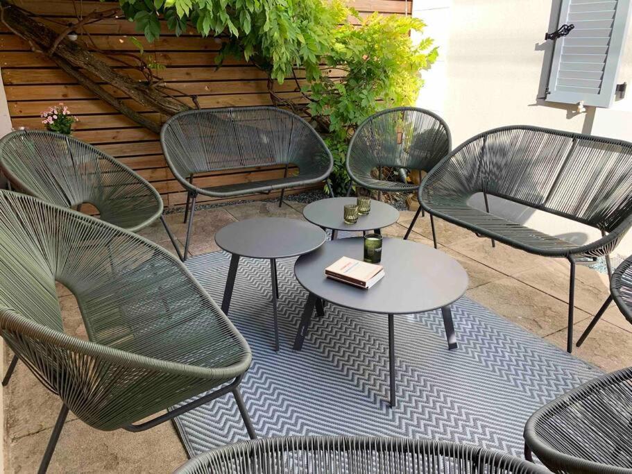 Joli T2 Jardin Parking Proche Gare Centre Ville Dijon Exterior foto